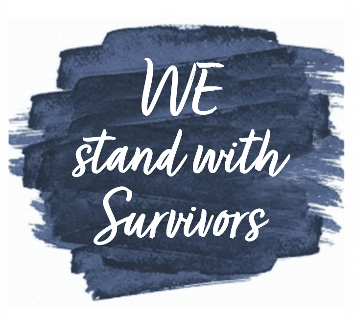 we stand with survivors